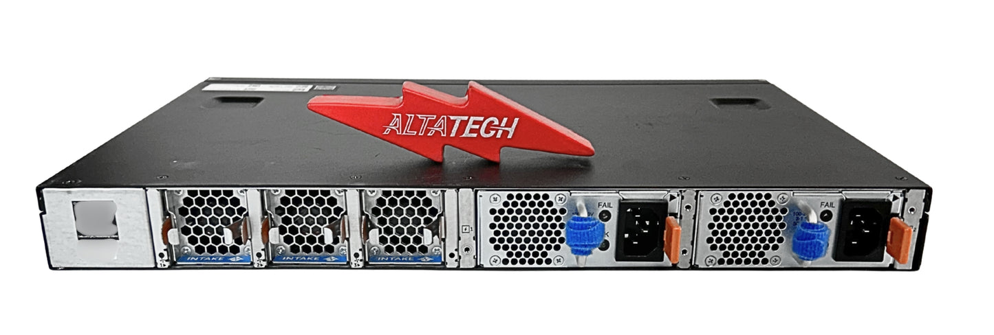 Dell S3048-ON Dell Networking S3048-ON 48-Port 1GbE 4x SFP + 10GbE ports Rear To Front Airflow, dual power, Used