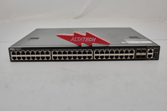 Dell S3048-ON Dell Networking S3048-ON 48-Port 1GbE 4x SFP + 10GbE ports Rear To Front Airflow, Used