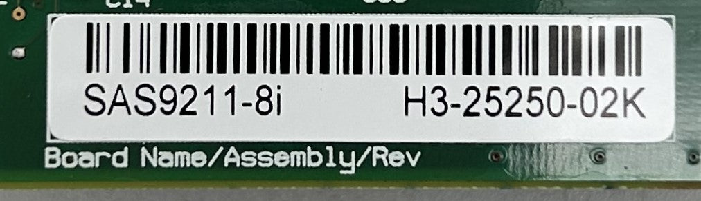 Dell SAS9211-8I LSI 8-PORT 6GB SAS SATA HBA CTRLR, Used