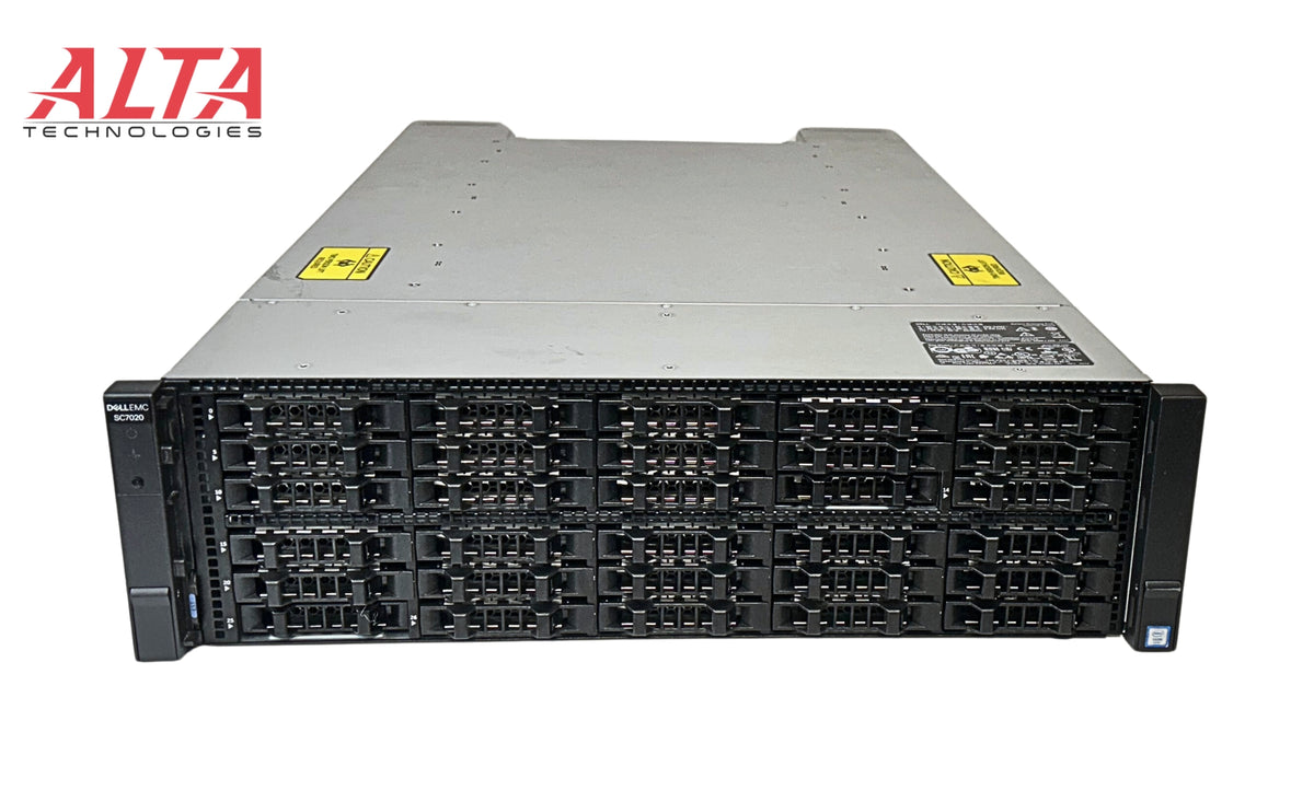 Dell SC7020_30x1.92TB SC7020 w/ 16G Controllers 30 x 1.92TB SSD's, Used
