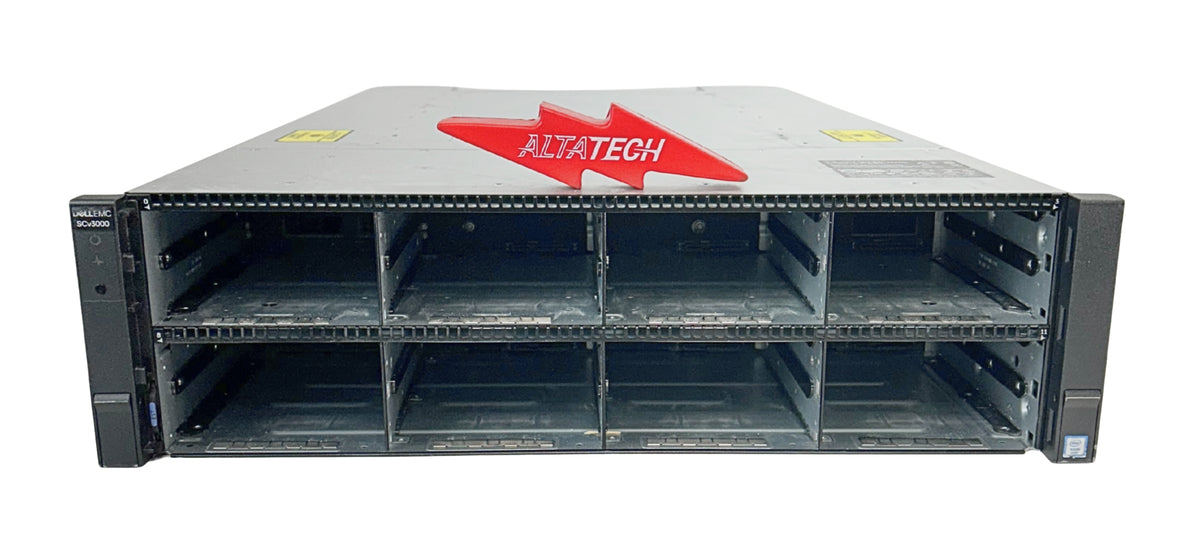 Dell SCV3000 16x3.5" Storage Array, Used
