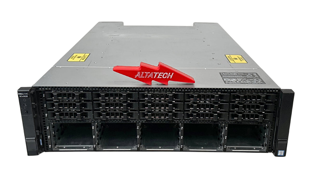 Dell SCv3020_15x1.92TB  SCv3020 w/ SAS Controller 15 x 1.92TB SSD Drives, Used