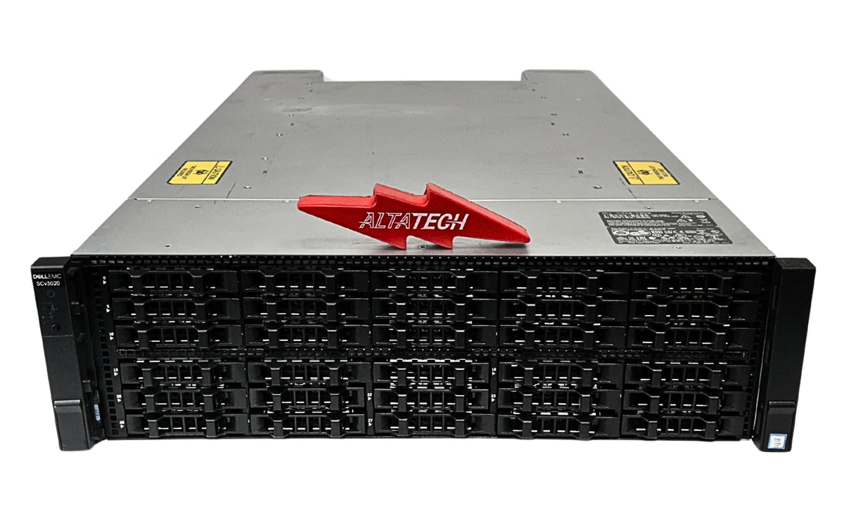 Dell SCv3020_30x3.84TB SCv3020 w/ SAS Controller 30 x 3.84TB Drives, Used