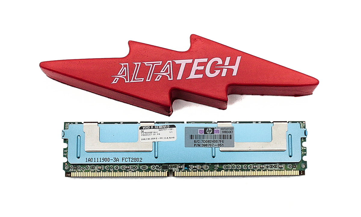 Dell SG5SD42N2G1BDDEHCH 2GB PC2-5300F DDR2-667 2RX4 ECC, Used