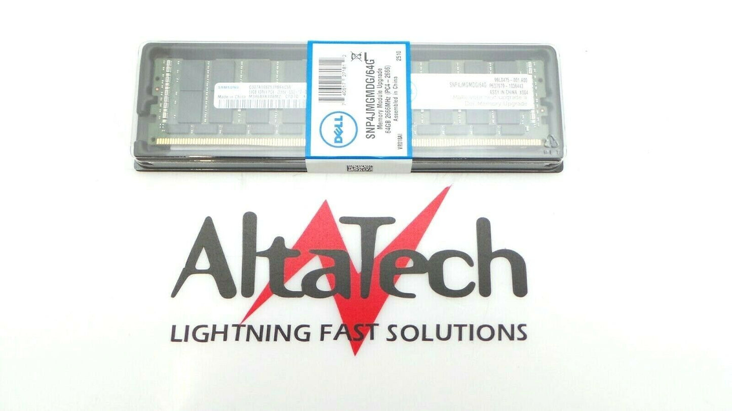Dell SNP4JMGMDG/64G_NOB 64GB PC4-21300VL 4Rx4 ECC, New Open Box