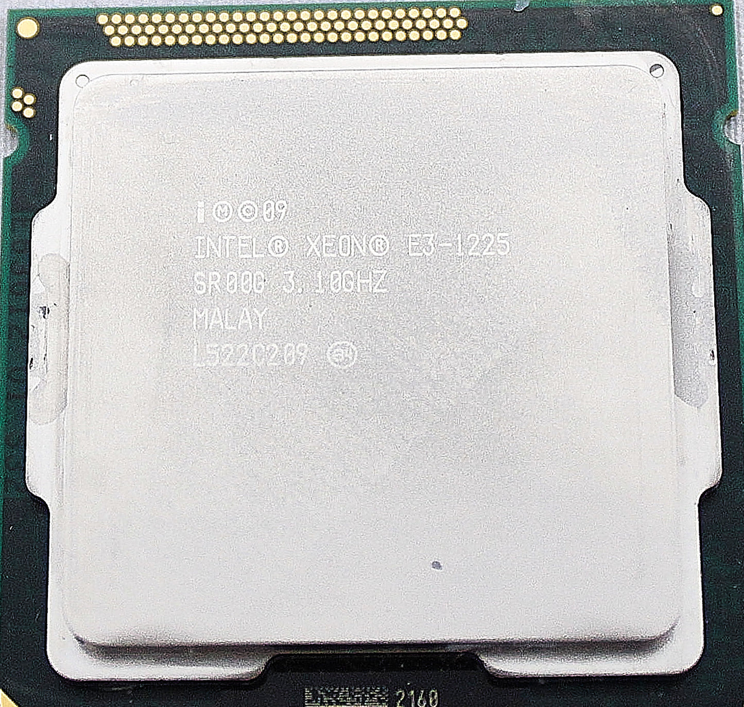 Dell SR00G 3.16GHZ 6M 5GT/S 95W E3-1225 QC, Used