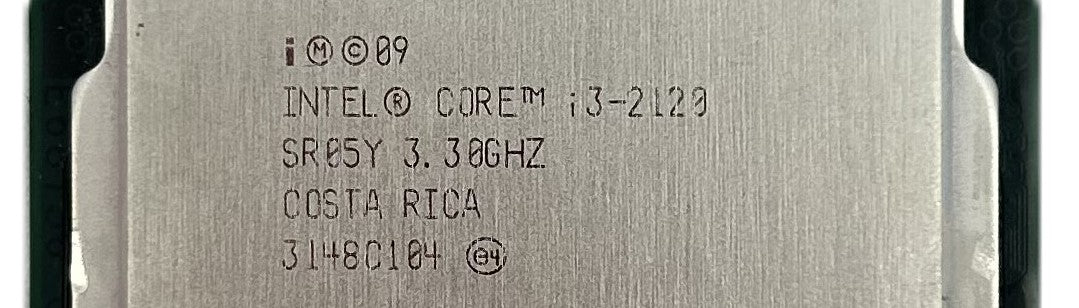 Dell SR05Y 3.3GHz/3MB/65W/2C, i3-2120, Used