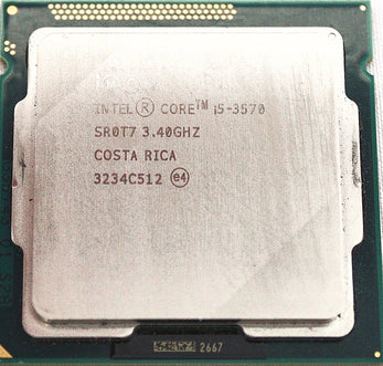 Dell SR0T7 I5-3570 3.4GHZ 6MB QC LGA1155, Used