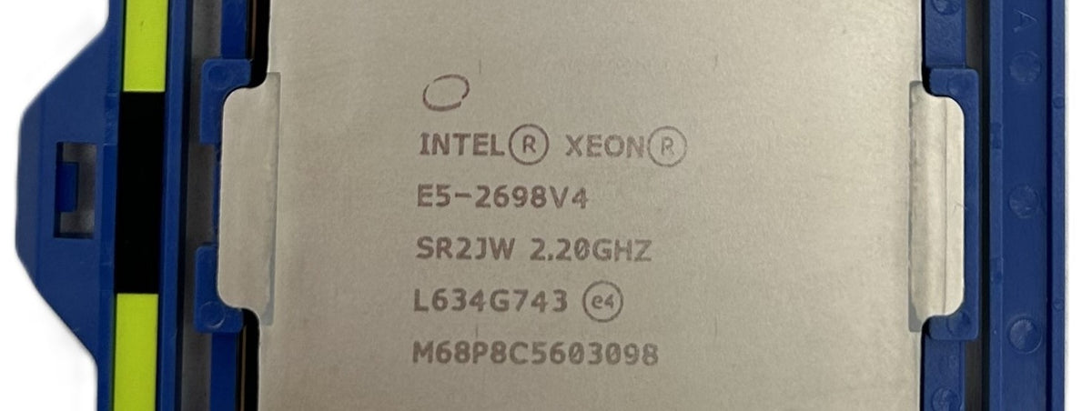 Dell SR2JW 2.2GHZ/50MB/135W/ 20 Cores E5-2698V4 CPU Processor, Used