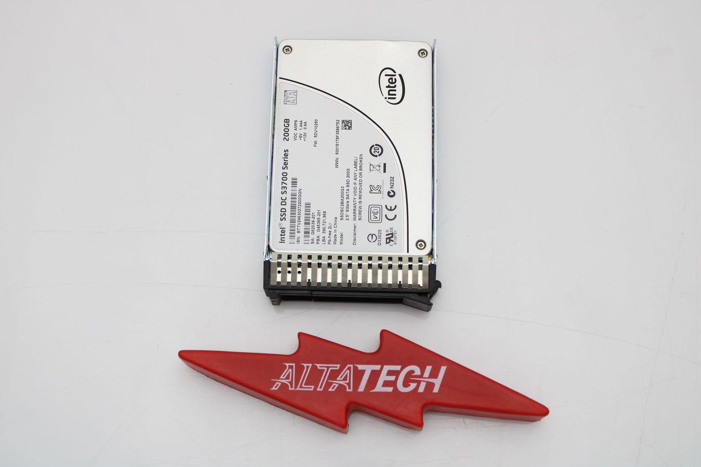 Dell SSDSC2BA200G3R 200GB SSD Sata 2.5 6g wi s3700, Used