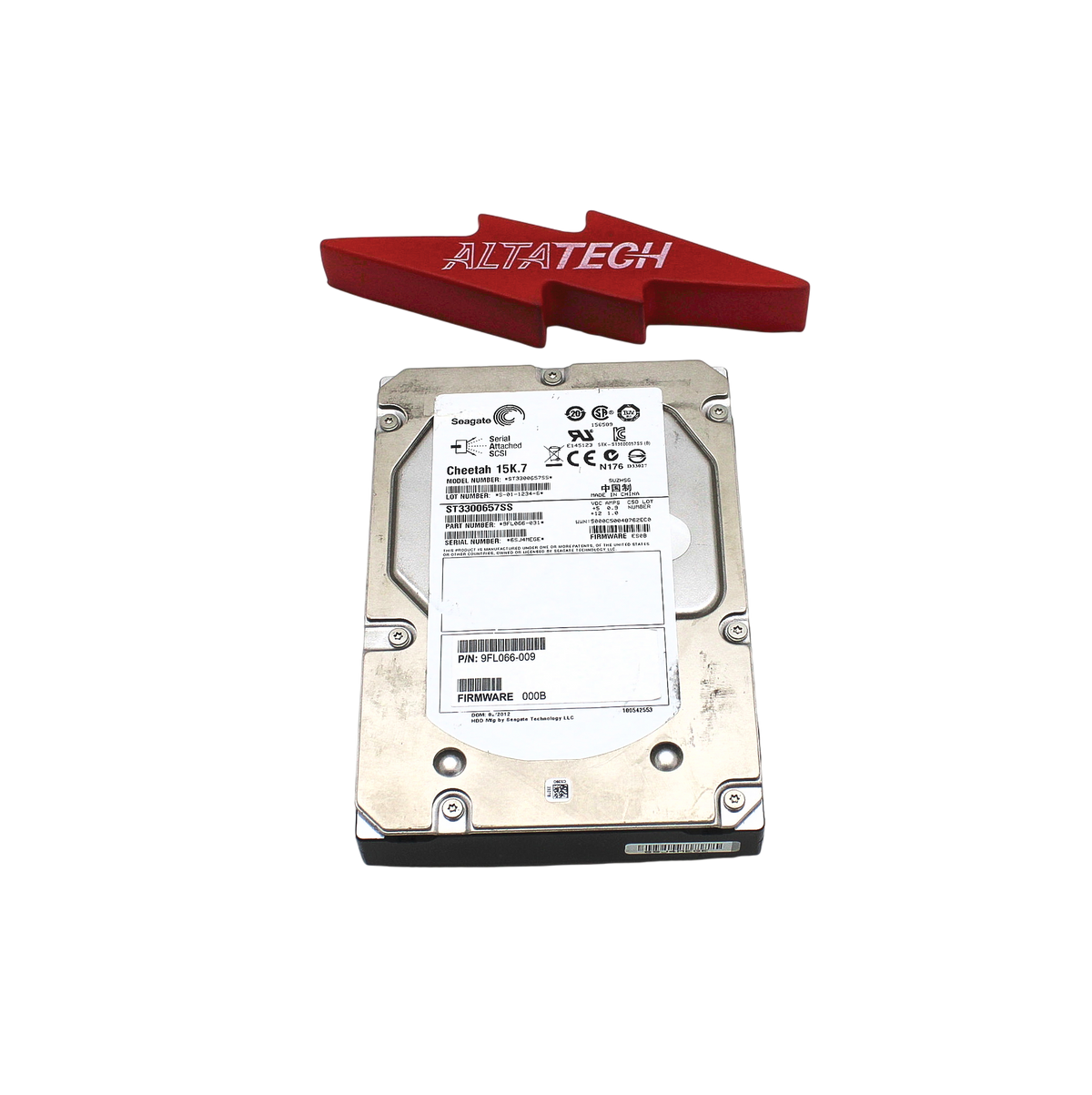 Dell ST3300657SS 300GB 15K SAS 3.5 6G for DELL Server & Storage PN F617N, Used