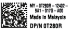 Dell T280R Intel Quad Port Mezzanine Card M-Blade, Used