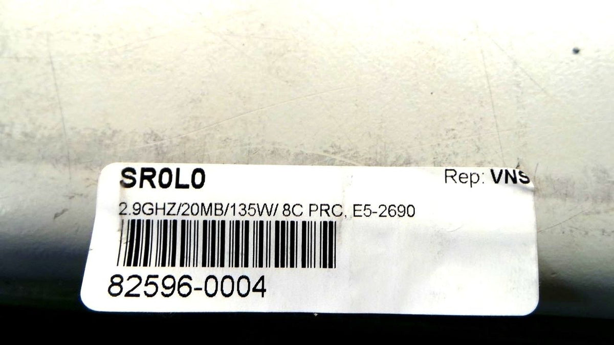 Dell T3X0R Dell T3X0R Intel SR0L0 Xeon E5-2690 8-Core 2.9GHz Processor w/ Thermal Grease, Used