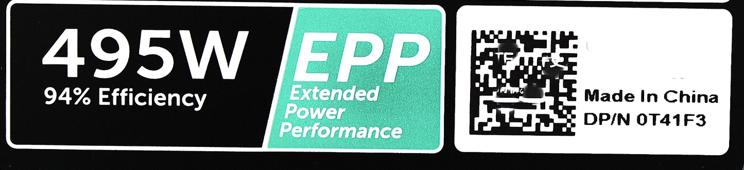 Dell T41F3 495W 80+ Platinum PSU, Used