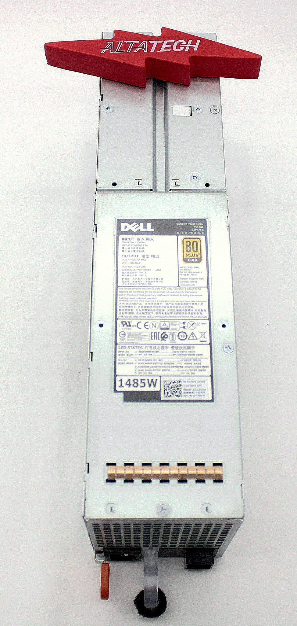 Dell T7KFK 1485W Power Supply SC7020/SC5020/SCv3020, Used