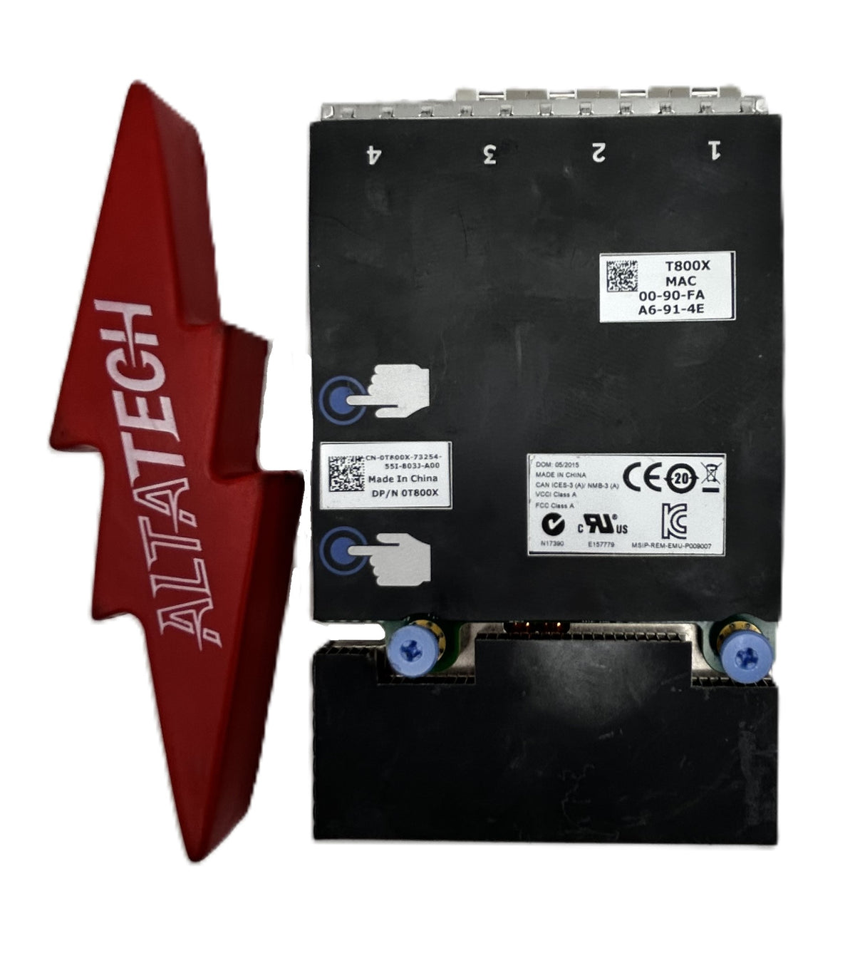 Dell T800X EMULEX 10G OCM14104B-N1-D QP RDNC, Used