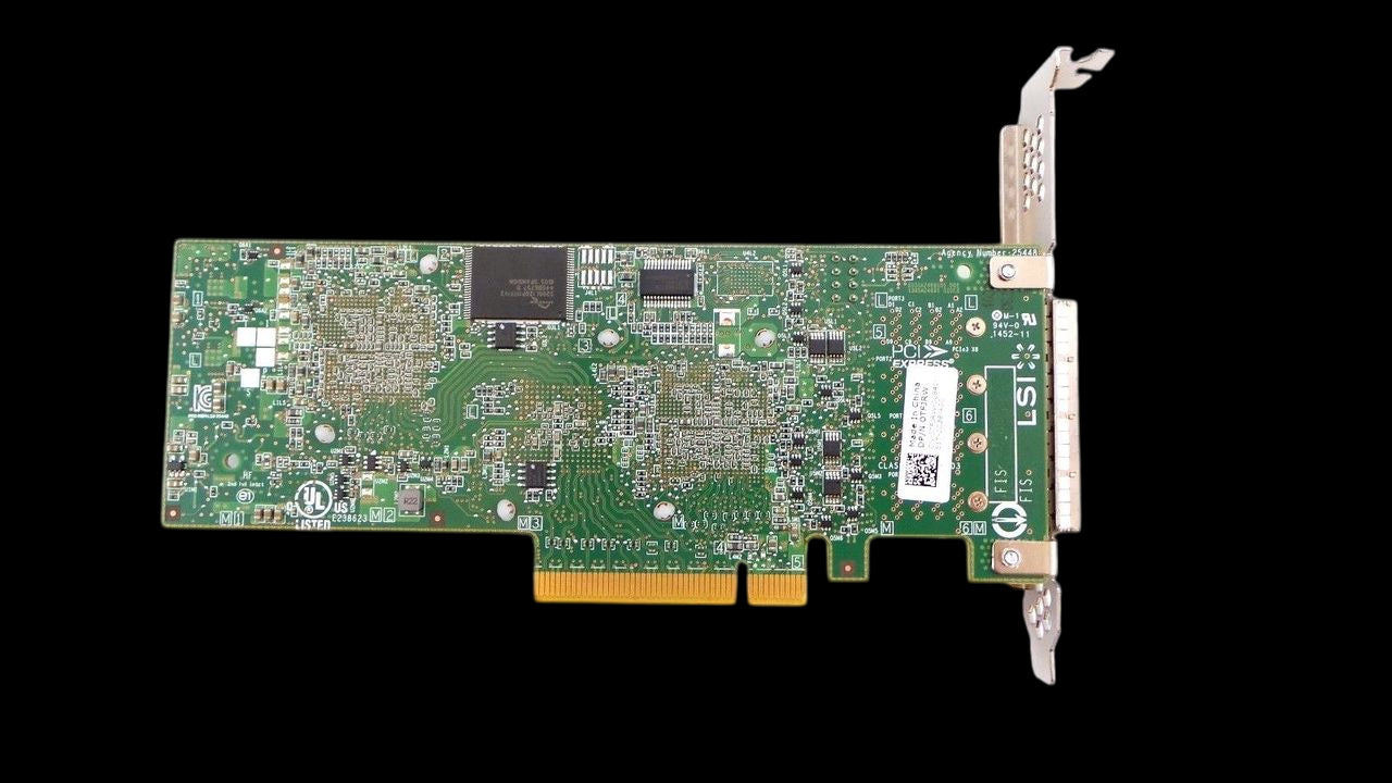 Dell 0TFJRW SFF-8644 Quad-Port I/O Host Bus Adapter, Used