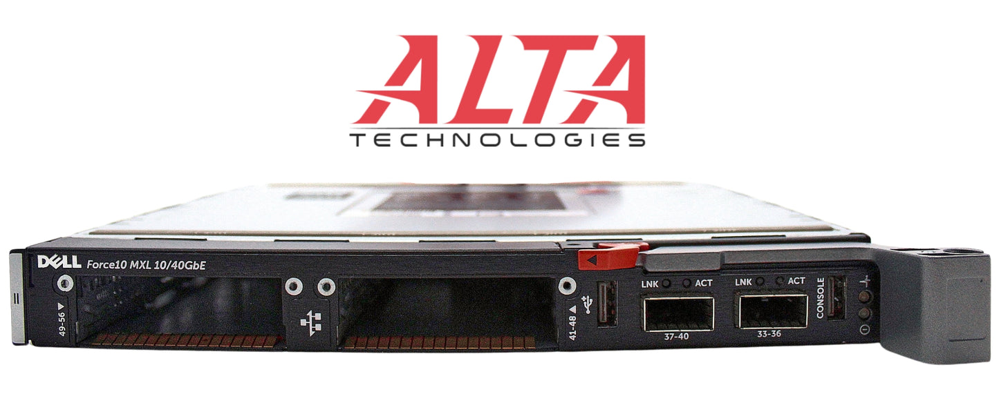 Dell TKJ12 Force 10 10/40GBE MXL Blade M1000E, Used
