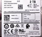 Dell 0TMVN7 2TB 7.2K SAS 2.5 12G, Used