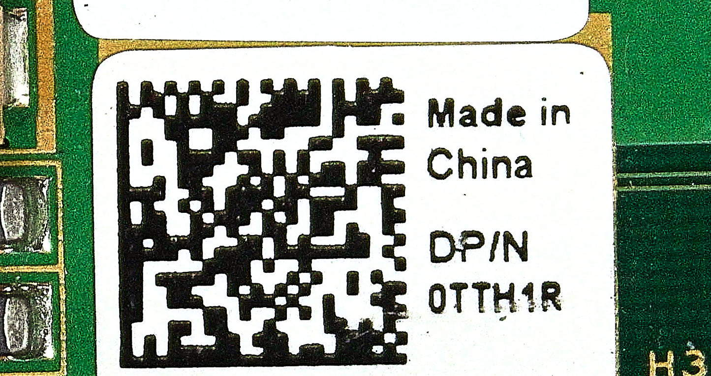 Dell TTH1R SYSTEM BOARD C5220, Used