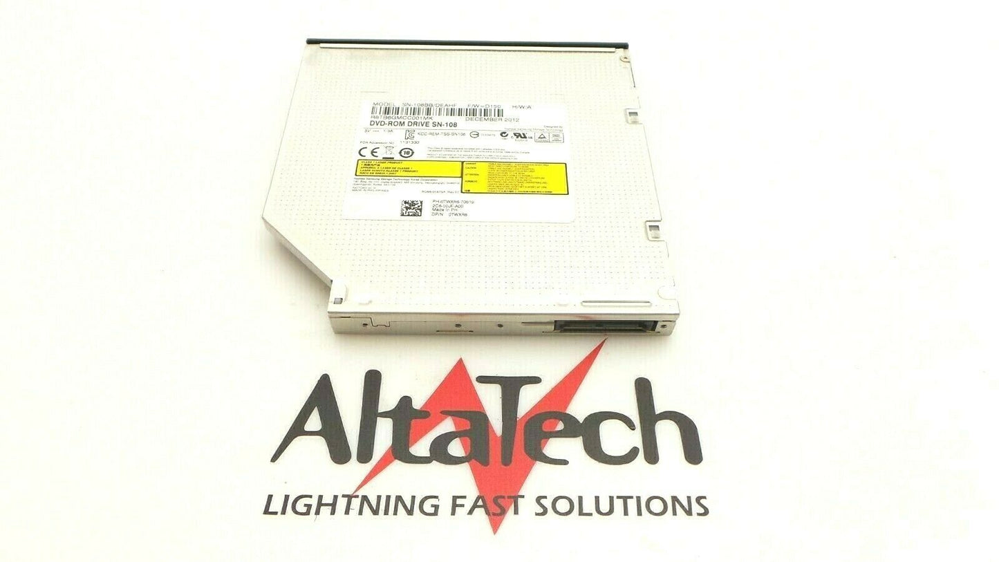 Dell TWXR6 PowerEdge R710 Server Slimline 12X SATA DVD-ROM Optical Disk Drive, Used