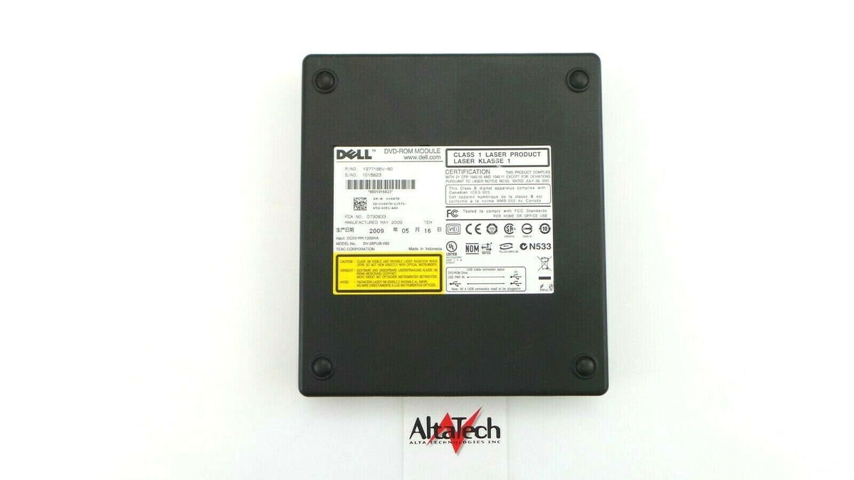 Dell 0U667D External DVD-ROM 8x Slimline Optical Disk Drive, Used