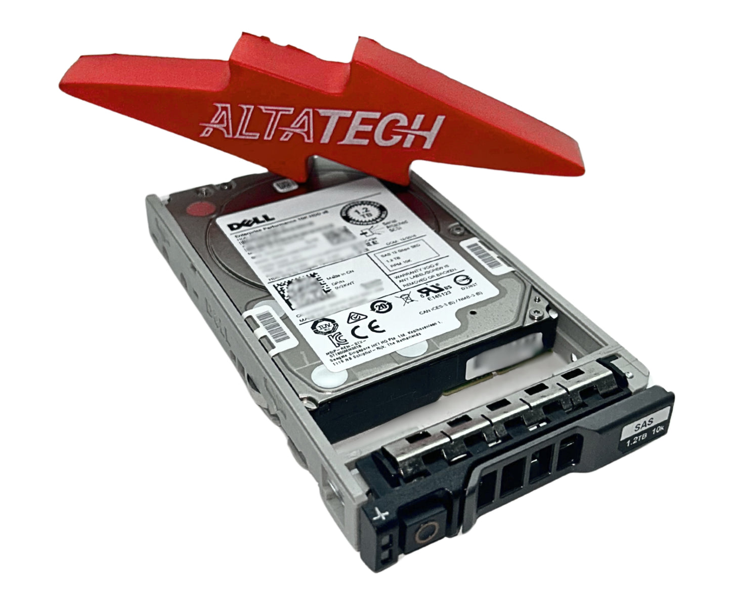 Dell V2KWT 1.2TB 10K SAS 2.5 12G SED, Used