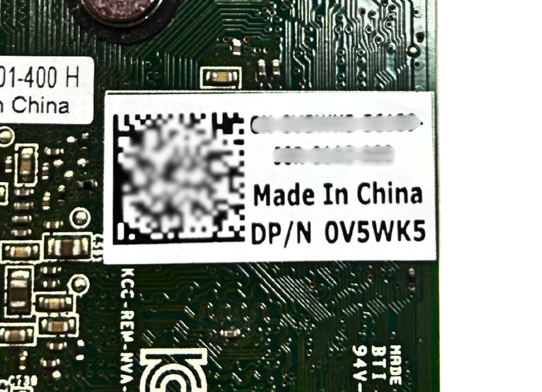 Dell V5WK5 NVIDIA Quadro K600 1GB PCIE FH, Used