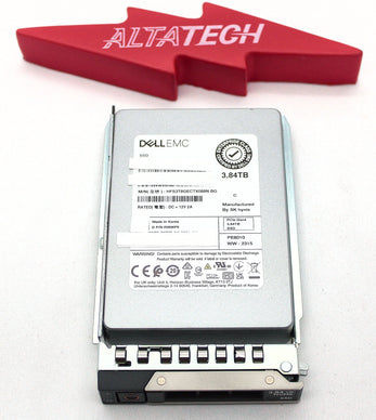 Dell V6WP5 3.84TB SSD 2.5 PCE-e GEN4 HFS3T8GECTX088N, Used