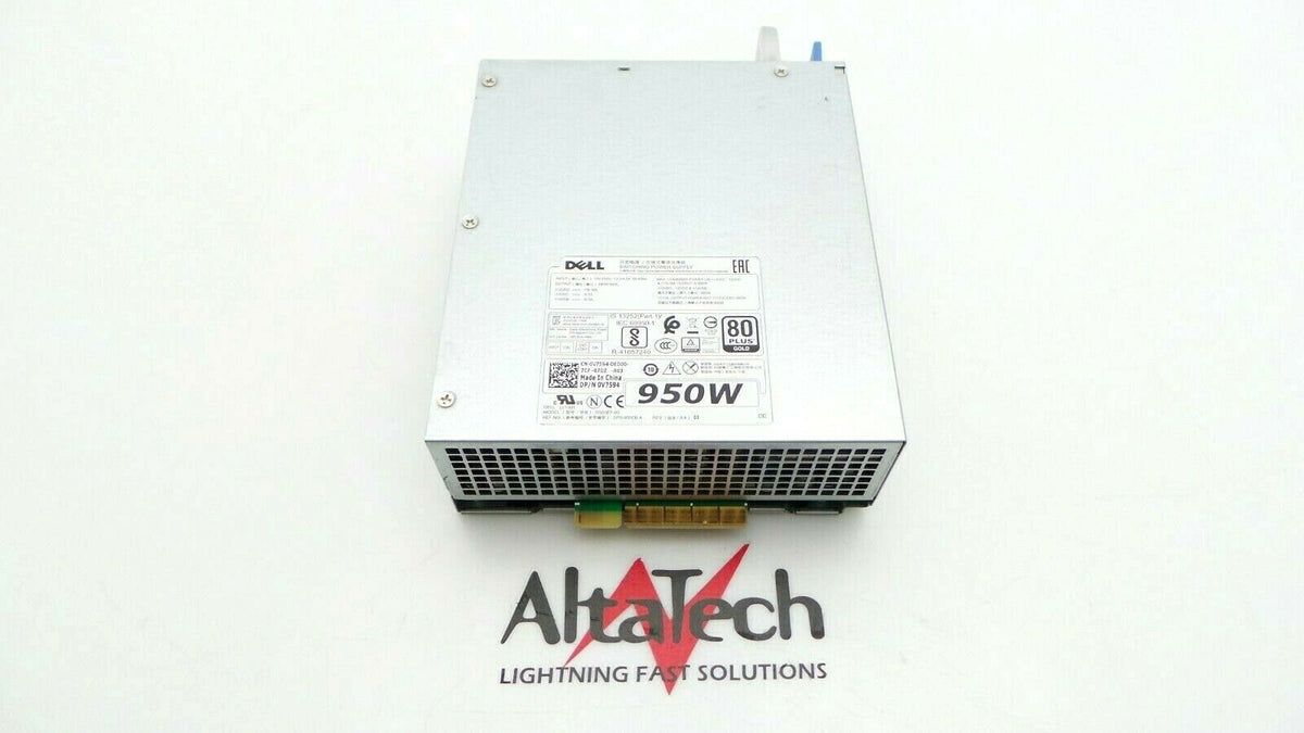 Dell 0V7594 Precision T5820 930W Power Supply, Used