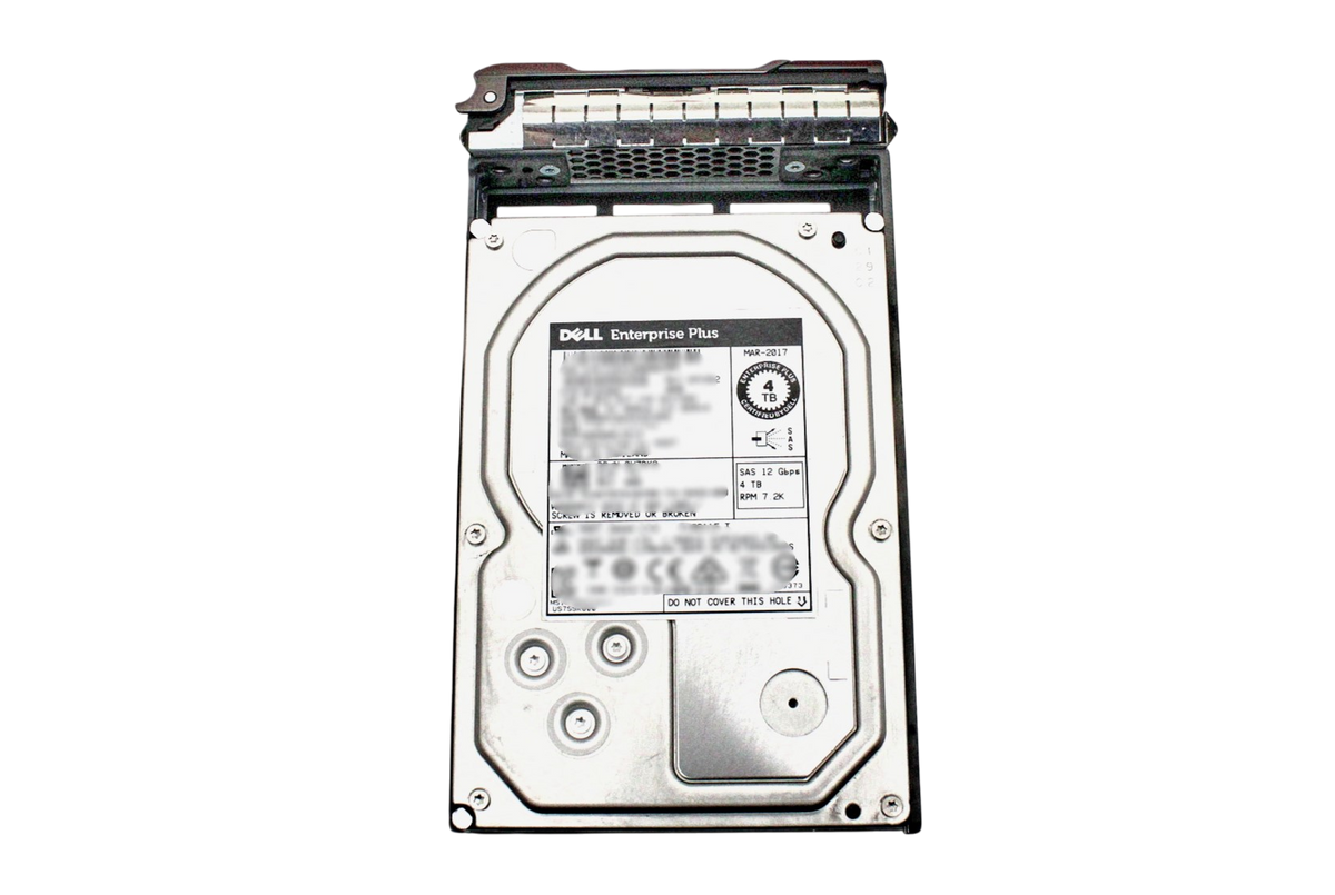 Dell V7DY9-CML 4TB 7.2K SAS 3.5 12G HDD, Used