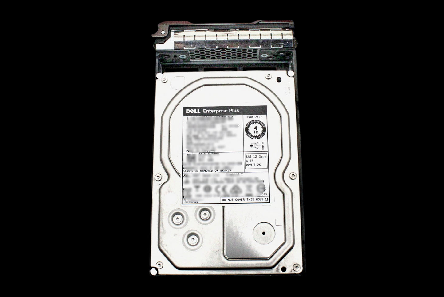 Dell V7DY9 4TB 7.2K SAS 3.5 12G EP+ HUS726040ALS214 / 0F22984, Used