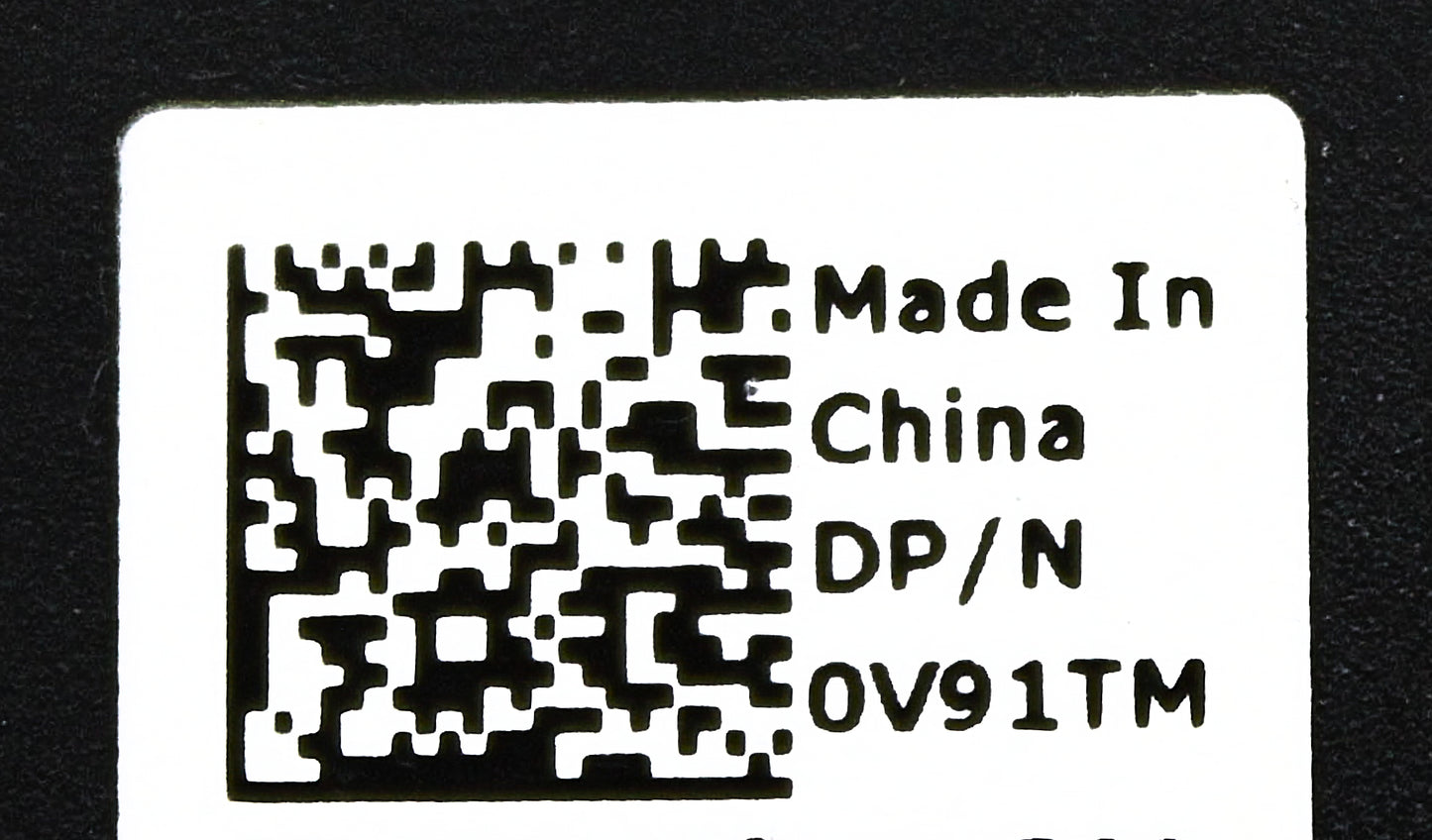 Dell V91TM FAN ASSY, DUAL, VF60561BX-Q020-S9H, 12V, 3.0A C6420, Used