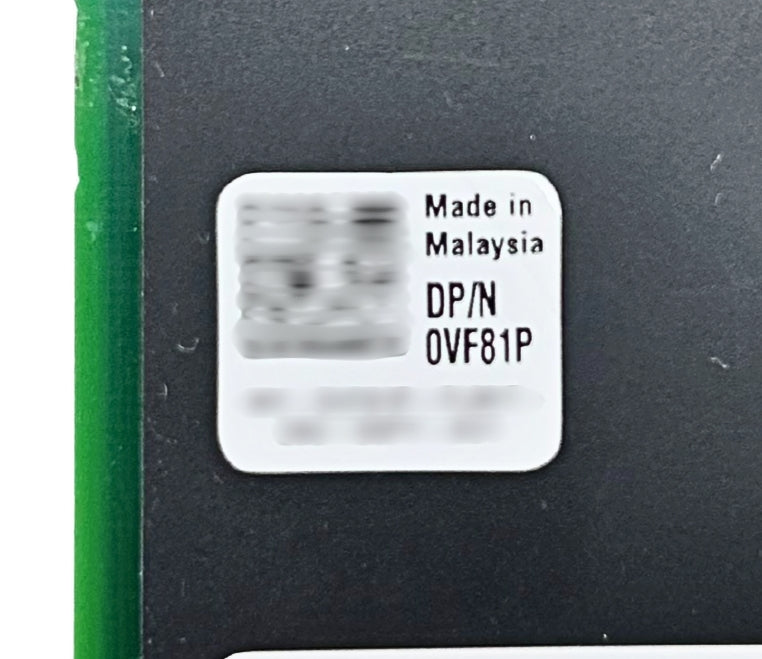 Dell VF81P INTEL X710 10G Quad Port SFP+ OCP 3.0 Ethernet Card, Used