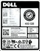 Dell VKT80 400GB SSD SATA 2.5 6G MU, Used