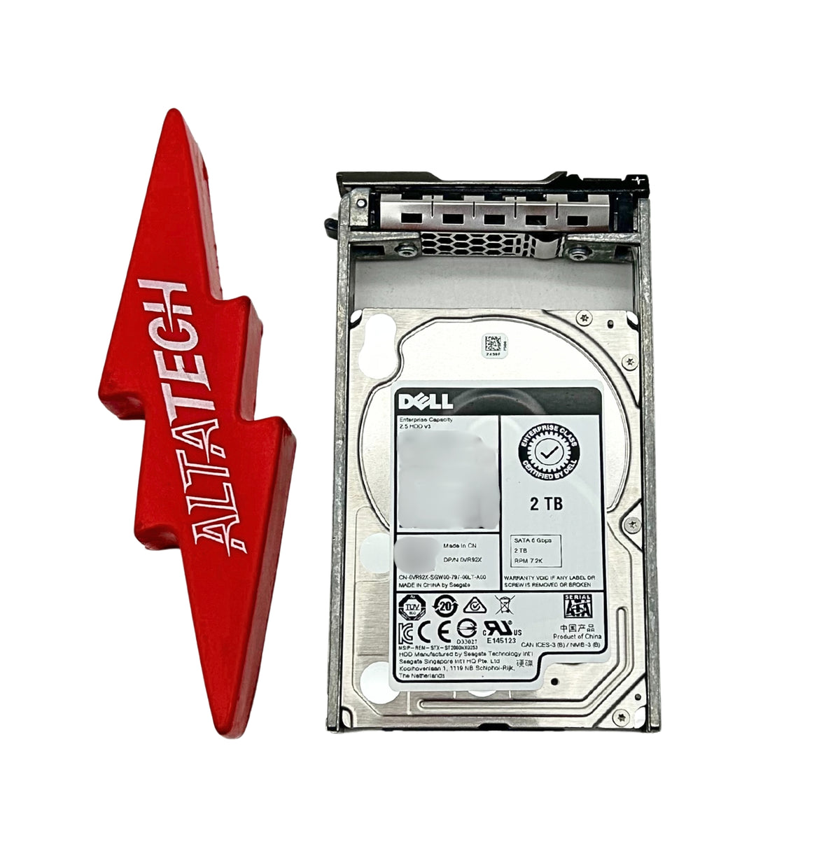 Dell VR92X 2TB 7.2K SATA 2.5 Inch 6G ST2000NX0423 / 1VD130-135, Used