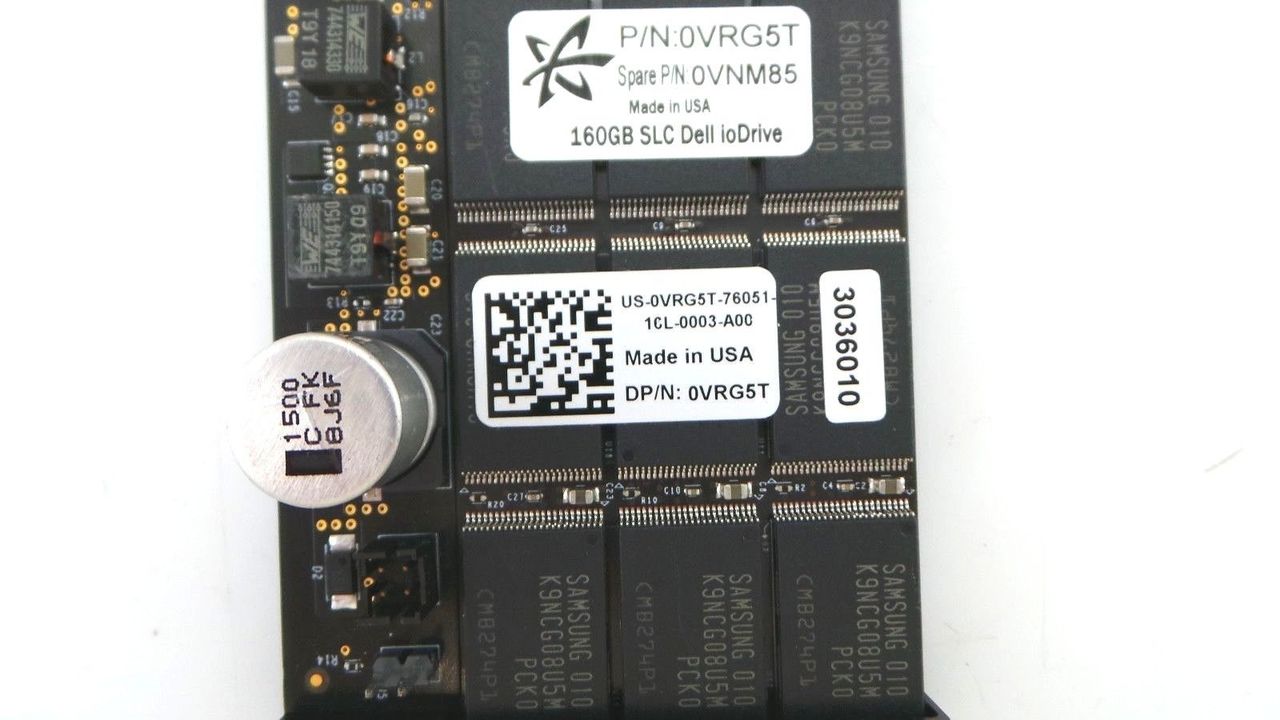 Dell 0VRG5T Fusion-IO 160GB SLC SSD Flash Controller, Used