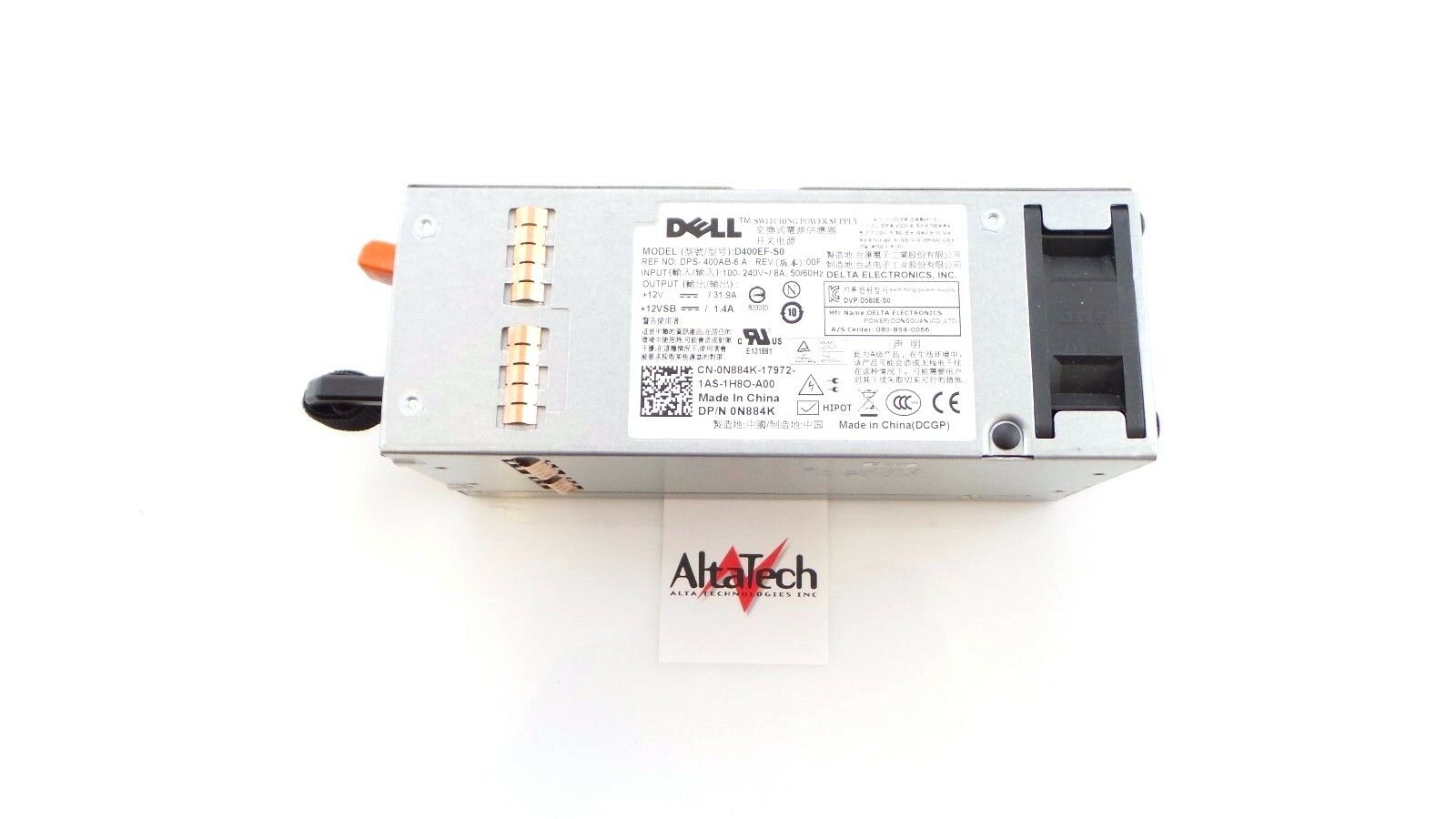 Dell VV034 400W Hot-Swap Switching Power Supply, Used