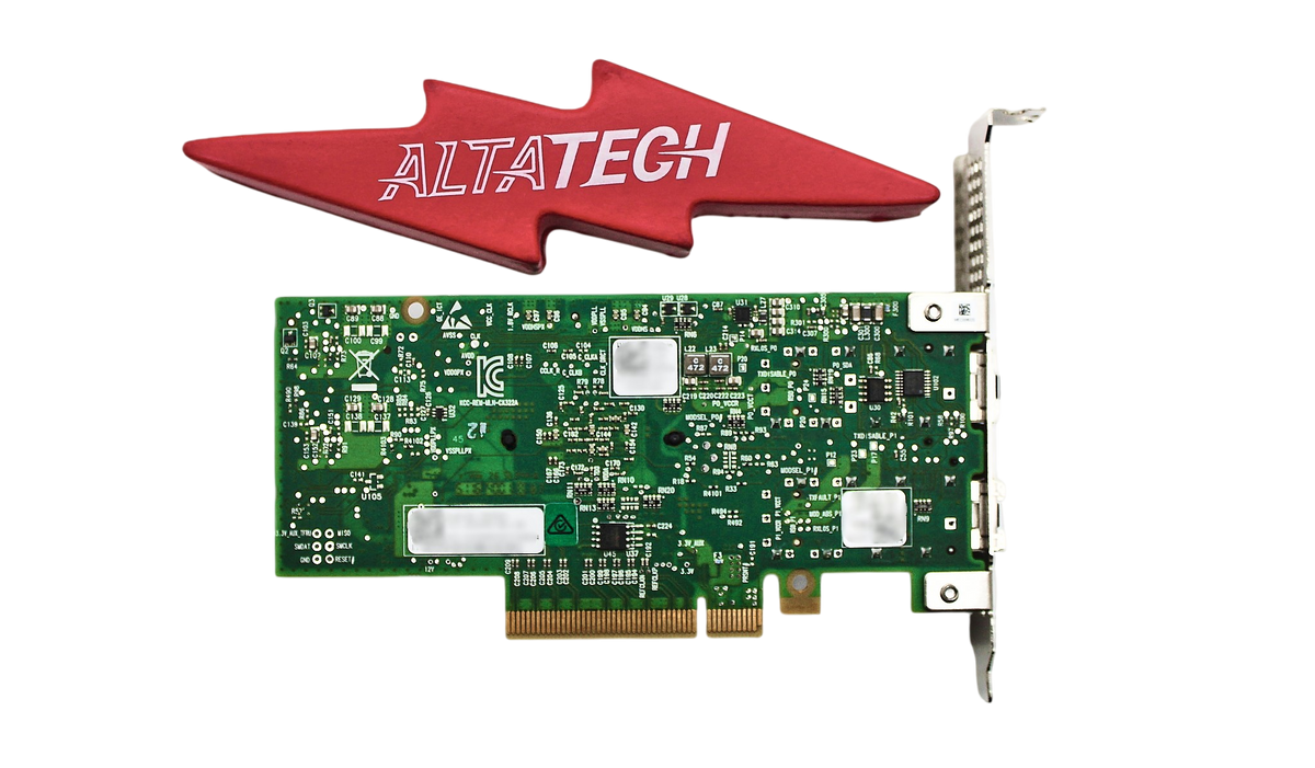 Dell W0RM9 Mellanox CX322A 10GB SFP+ DP FH, Used