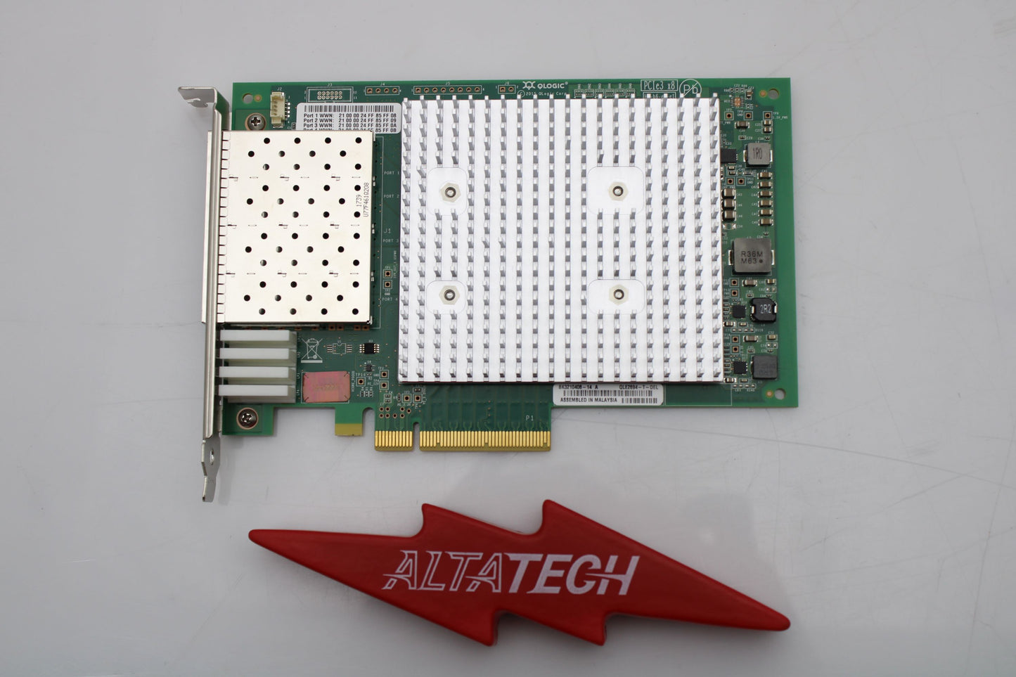 Dell W1MVN 16GB SFP+ QP QLogic QLE2694 FH, Used