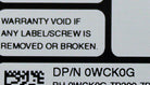 Dell WCK0G 800GB SSD SATA 1.8 6G THNSF8800CAME JV1MV, Used