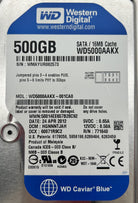Dell WD5000AAKX 500GB 7.2K SATA 3.5 6G 512E WD HDD, Used