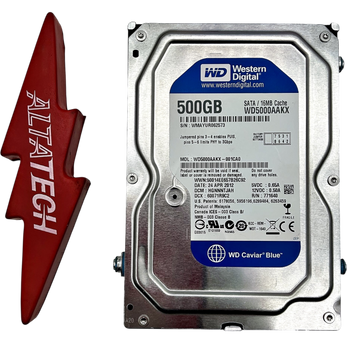 Dell WD5000AAKX 500GB 7.2K SATA 3.5 6G 512E WD HDD, Used