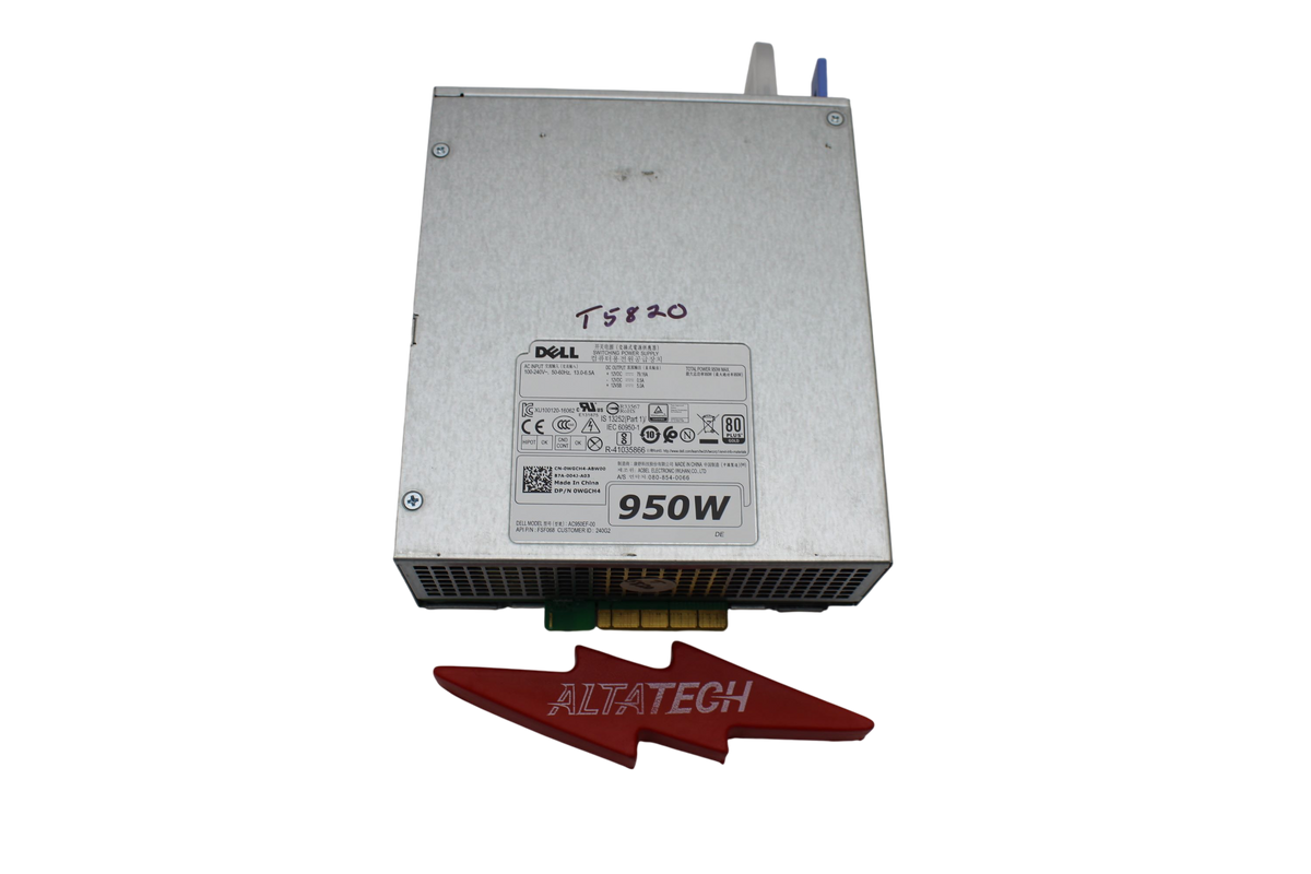 Dell WGCH4 950W Power Supply Precision T5820, Used