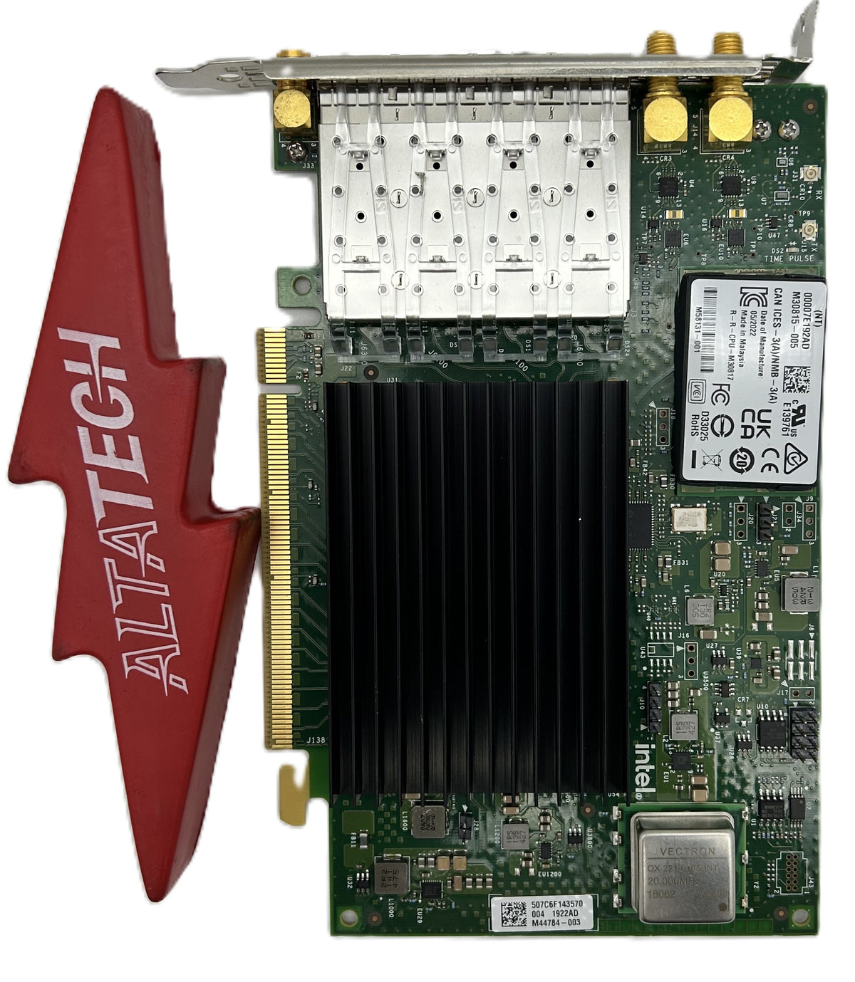 Dell WK9RR INTEL E810-XXVDAT 25GB QUAD PORT SFP28 ETHERNETCARD FH, Used