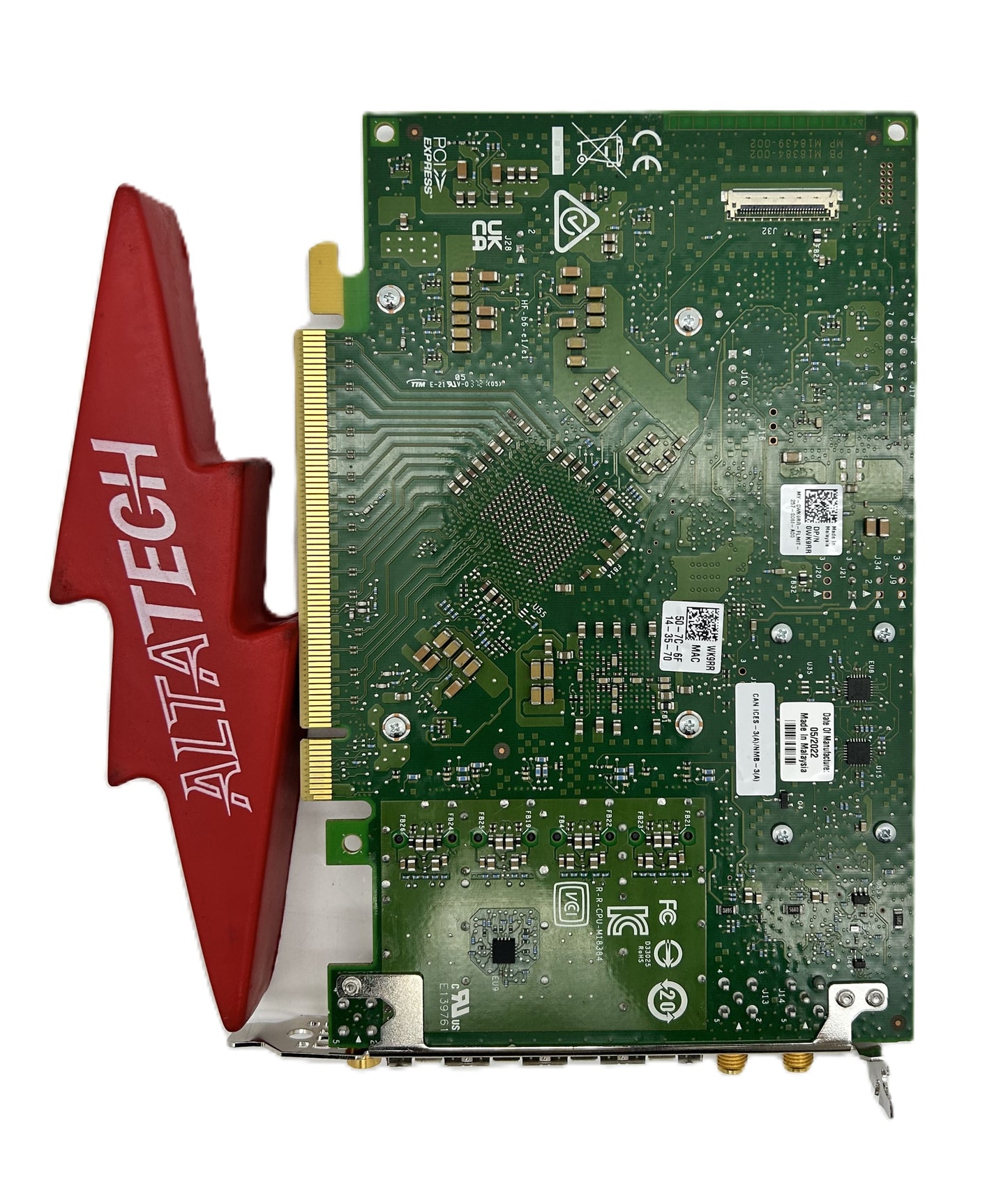 Dell WK9RR INTEL E810-XXVDAT 25GB QUAD PORT SFP28 ETHERNETCARD FH, Used