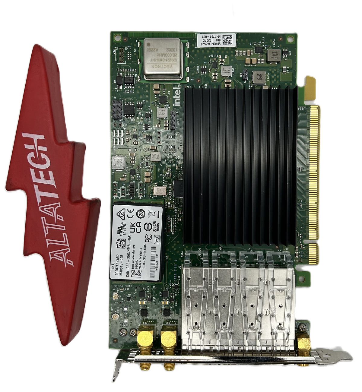 Dell WK9RR INTEL E810-XXVDAT 25GB QUAD PORT SFP28 ETHERNETCARD FH, Used