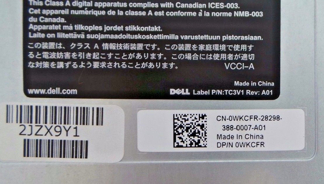 Dell WKCFR Broadcom Force 10 MXL 10/40GbE Aggregator Switch, Used