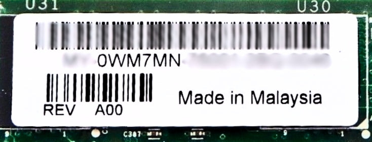 Dell WM7MN 10GB Dual-Port Network Adapter, Used