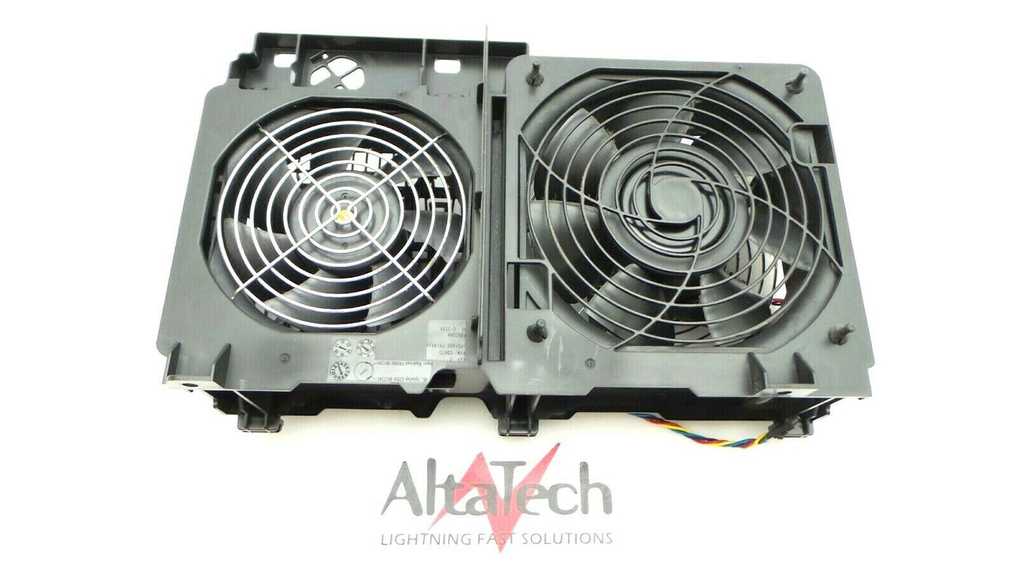 Dell WN845 Precision T7400 Dual Fan Assembly, Used